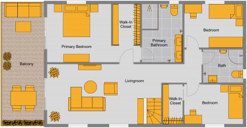 2200 sq ft House Plan