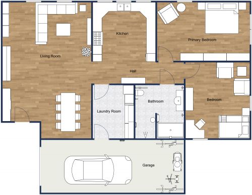 Senior Cottage Floor Plan