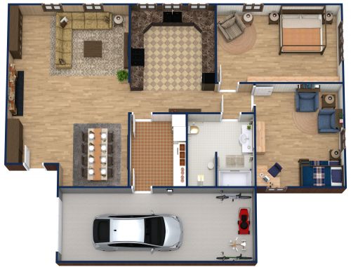 Senior Cottage Floor Plan