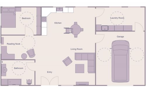 Accessible House Floor Plan