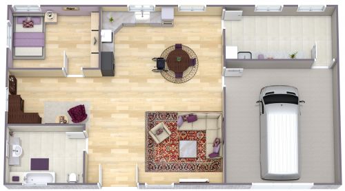Accessible House Floor Plan