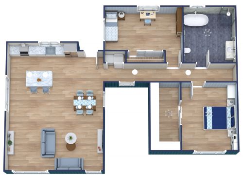 Floor Plan for Retired Couple