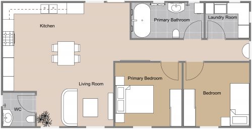 Floor Plan for Retirees