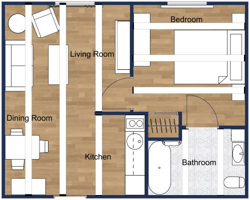Retirement Cottage Floor Plan