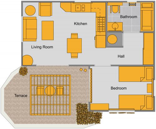 Granny Pod Floor Plan