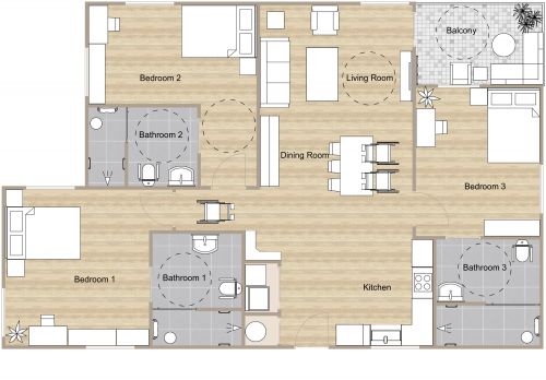 ADA House Floor Plan
