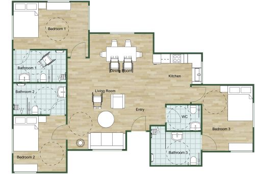 ADA Home Floor Plan