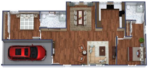 Floor Plan for Retirement Living