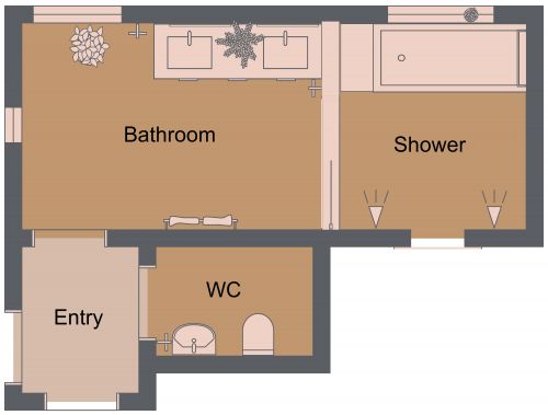 Bathroom Floor Plan 20x15