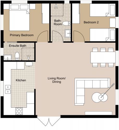 30x30 Floor Plan