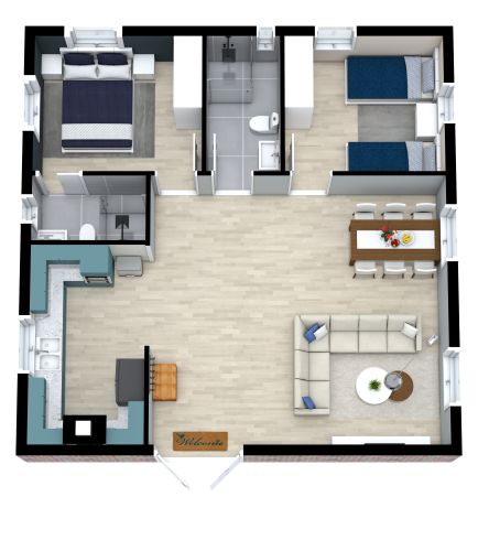 30x30 Floor Plan