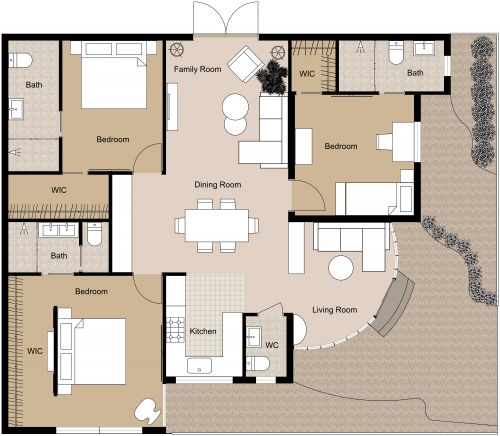 40x50 House Plan