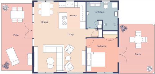 750 sq ft House Plan