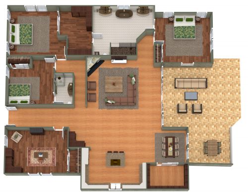 3000 Square Foot House Plan