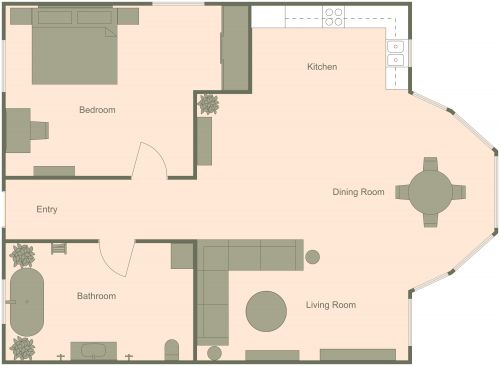 1200 sq ft House Plan