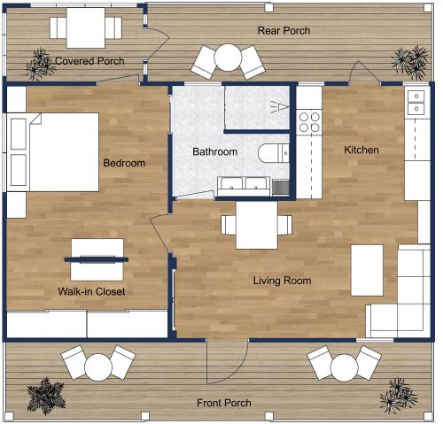 Floor Plan 600 Square Feet