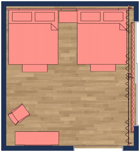 Bedroom Design Twin