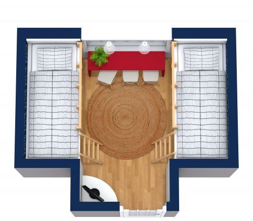 Guest Bedroom with Bunk Beds