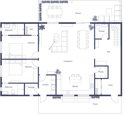 3500 sq ft House Plan