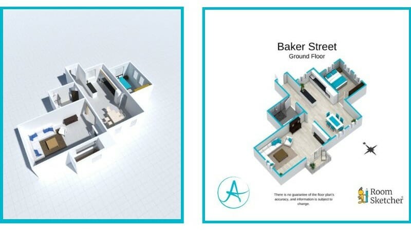 customization of floor plans