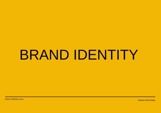 Brand identity from style guide