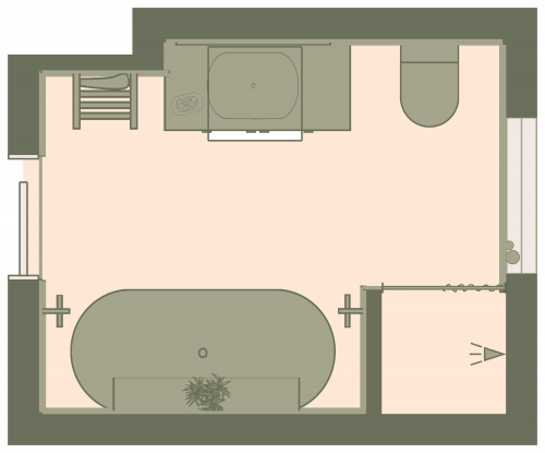 Farmhouse Style Bathroom